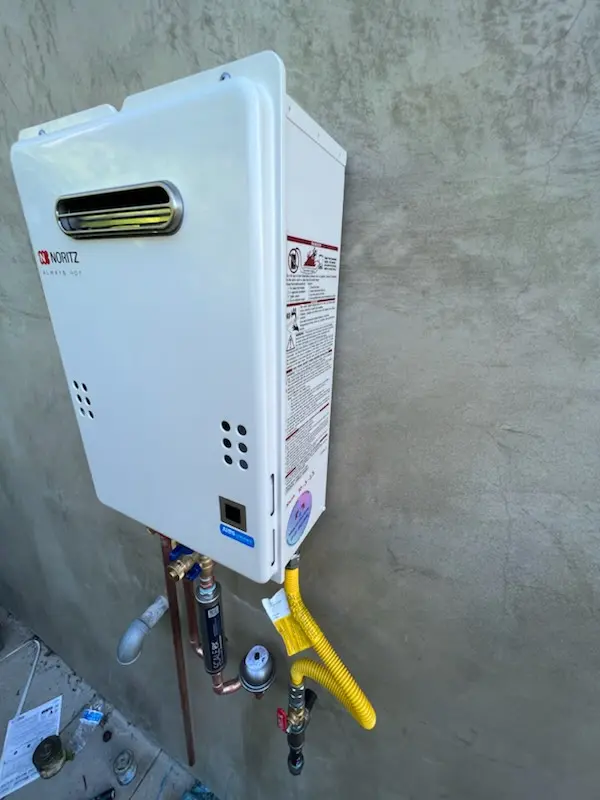 Tankless water heater installation for Allison Hill homes